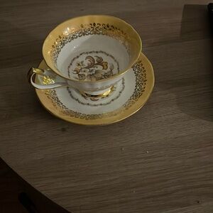 Special tea cup and saucer